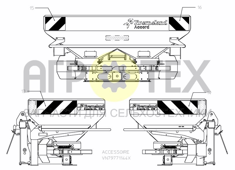 Чертеж DECAL SCHEMATIC