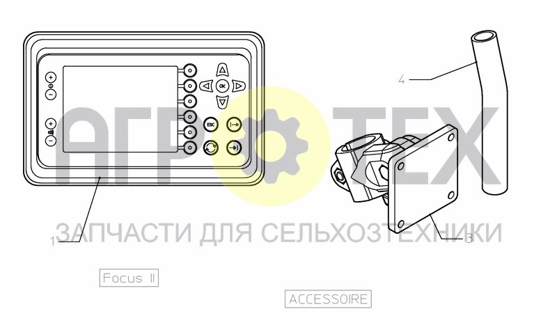 Чертеж CONTROL BOX FOCUS