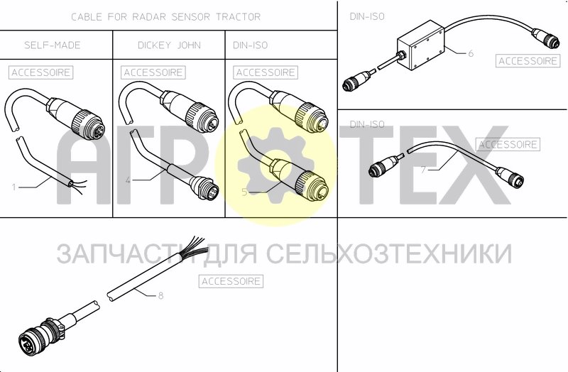 Чертеж RADARCABLES