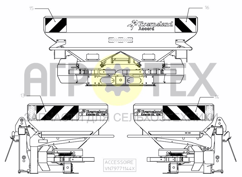 Чертеж DECAL SCHEMATIC