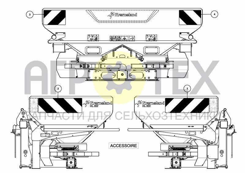 Чертеж DECAL SCHEMATIC ISO FRANCE