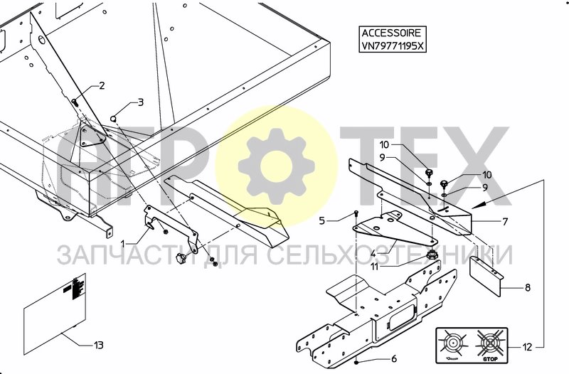 Чертеж BOUNDARY SPREADING PLATE