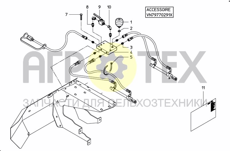 Чертеж ACCUMULATOR SET