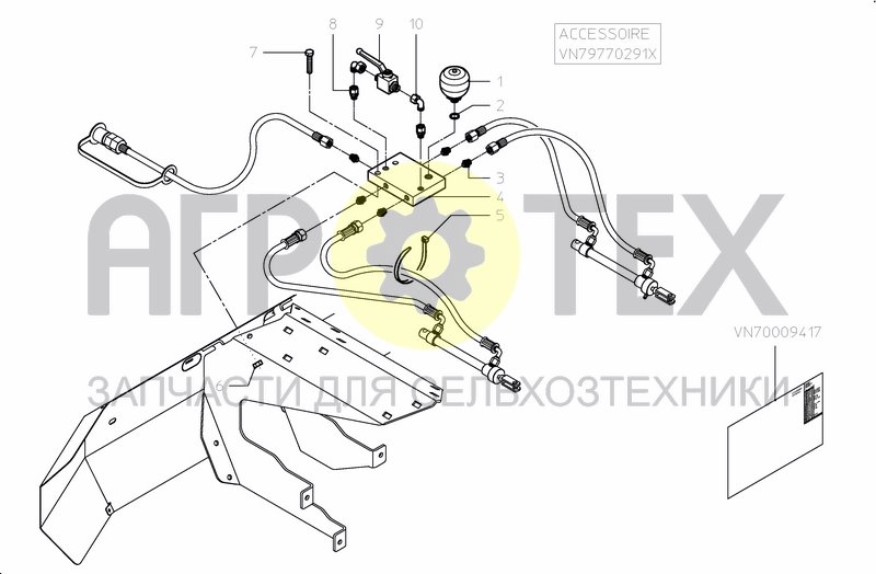 Чертеж ACCUMULATOR SET