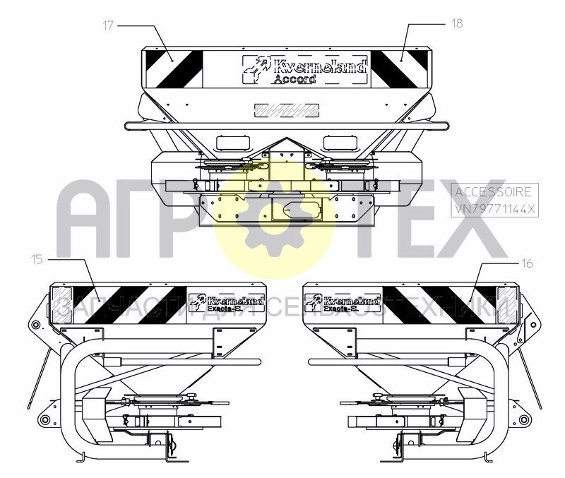 Чертеж DECAL SCHEMATIC