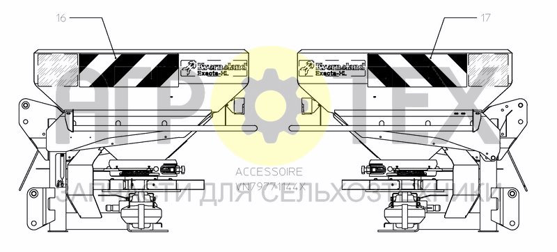 Чертеж DECAL SCHEMATIC FRANCE