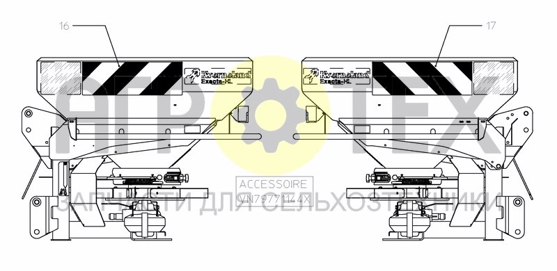 Чертеж DECAL SCHEMATIC