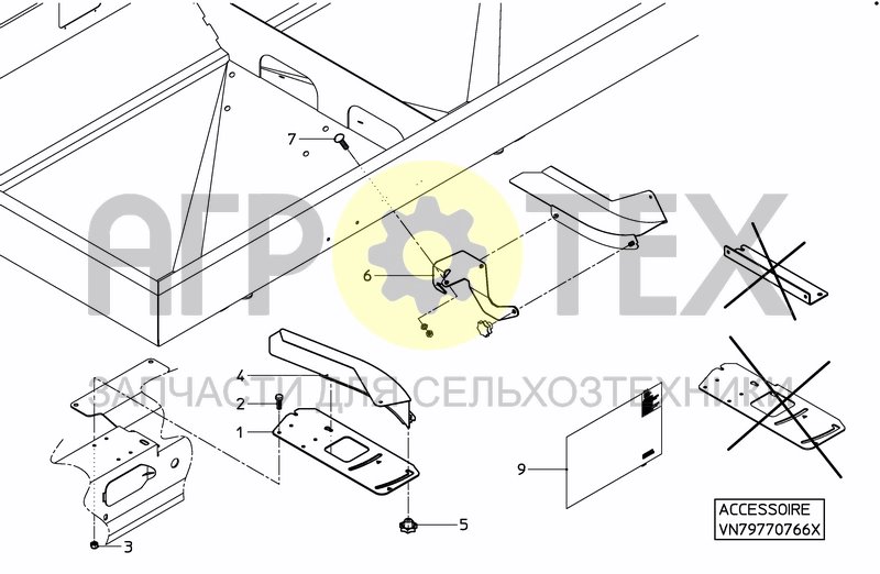 Чертеж BOUNDARY SPREADING PLATE