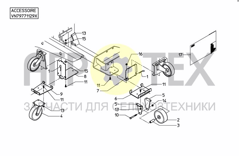 Чертеж WHEELSET