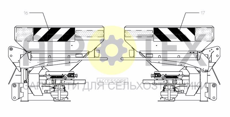 Чертеж DECAL SCHEMATIC