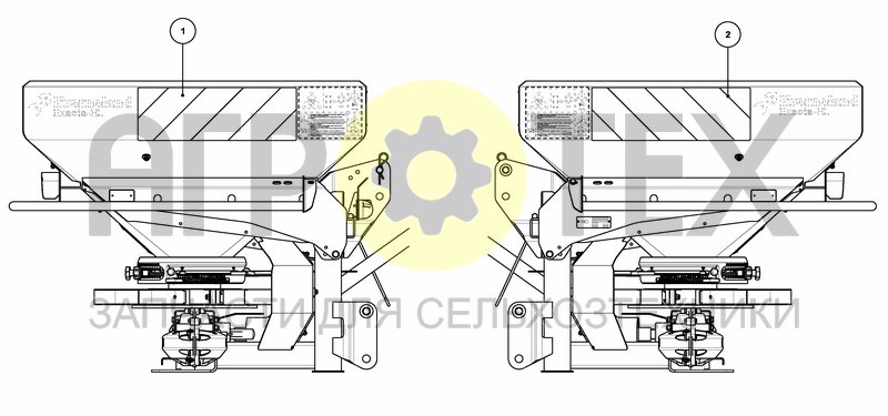 Чертеж DECAL SCHEMATIC ISO FRANCE