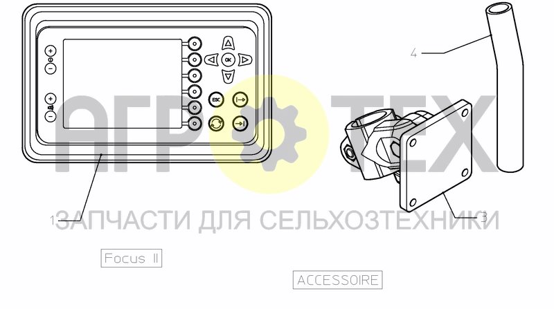 Чертеж CONTROL BOX FOCUS