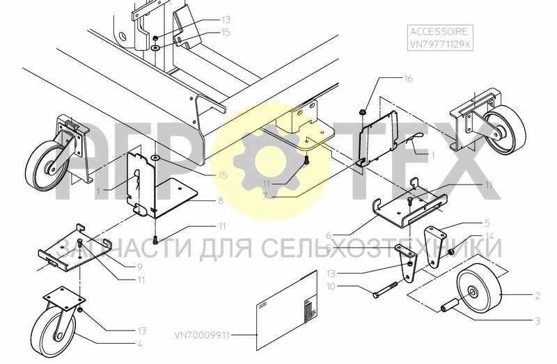 Чертеж WHEELSET