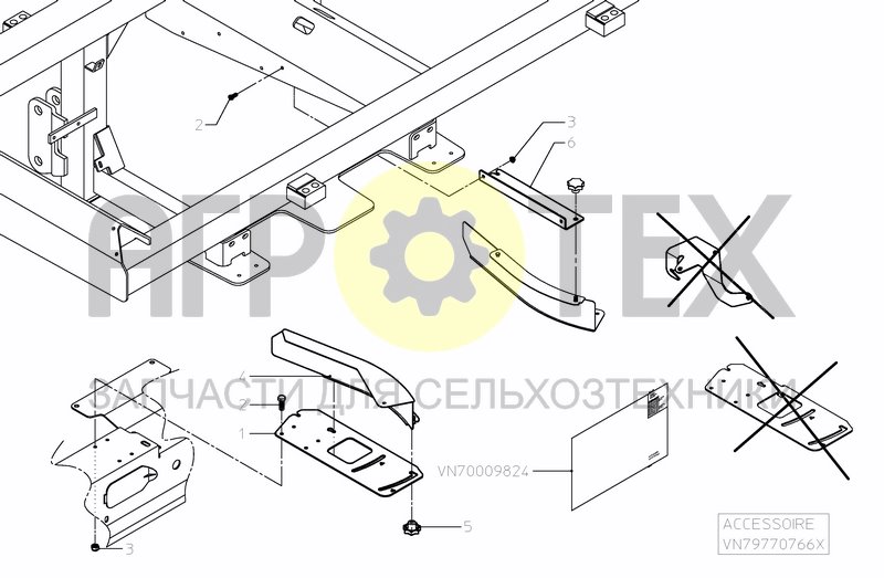 Чертеж BOUNDARY SPREADING PLATE