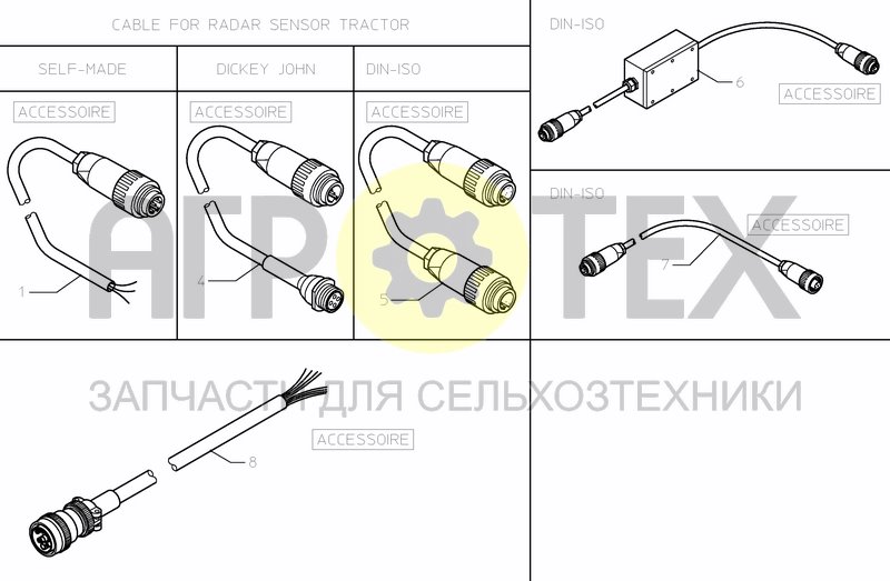 Чертеж RADARCABLES