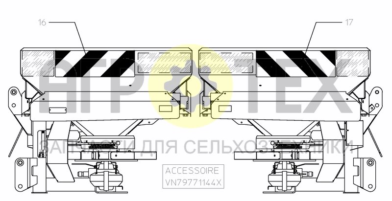 Чертеж DECAL SCHEMATIC