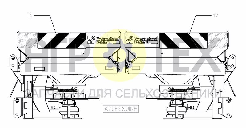 Чертеж DECAL SCHEMATIC