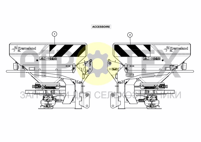 Чертеж DECAL SCHEMATIC ISO FRANCE