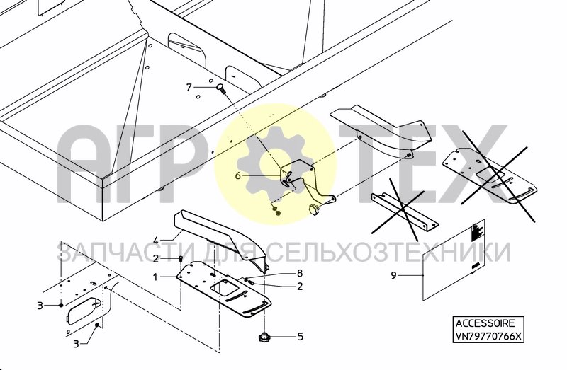 Чертеж BOUNDARY SPREADING PLATE