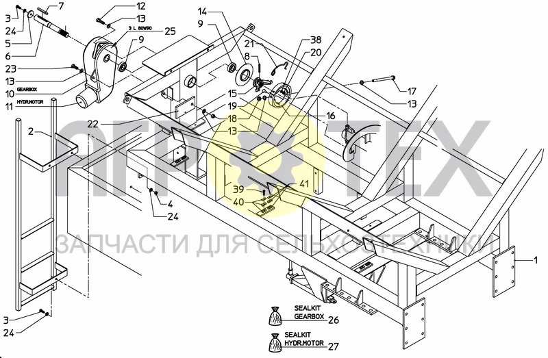 Чертеж HYDRAULICS PENTON