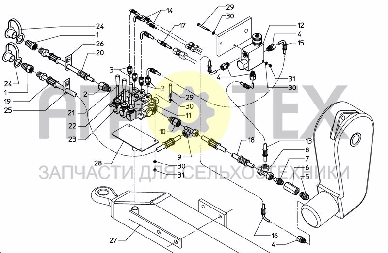 Чертеж HYDRAULICS PENTON