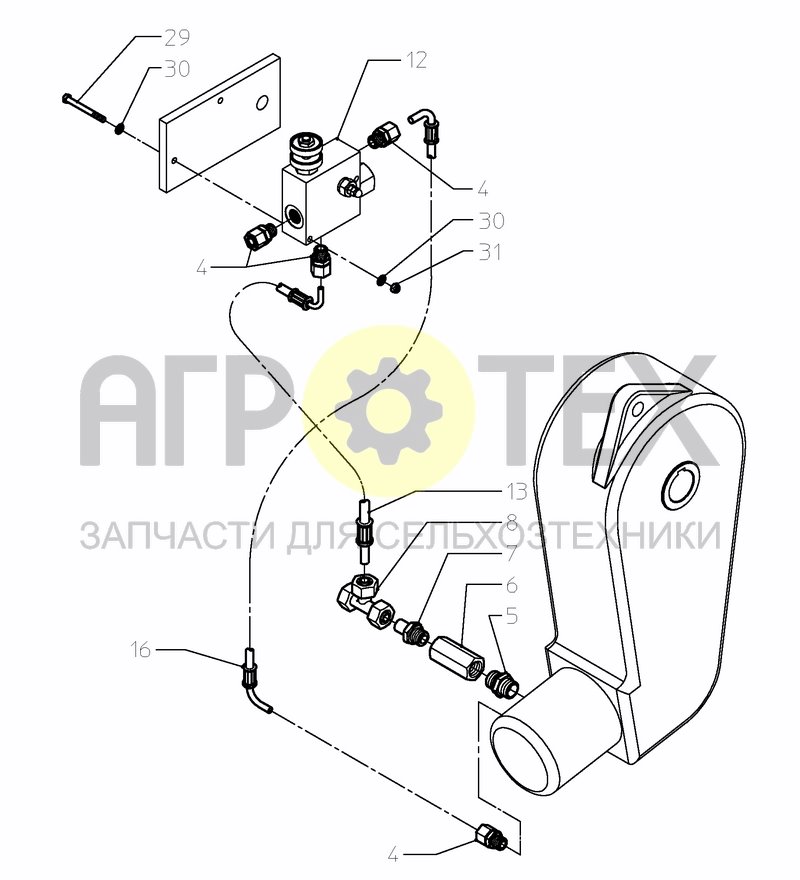 Чертеж HYDRAULICS PENTON