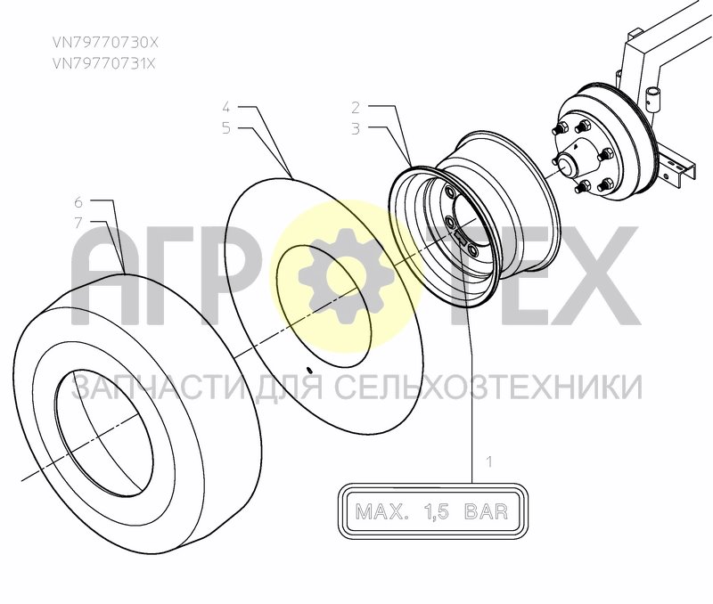 Чертеж TYRES