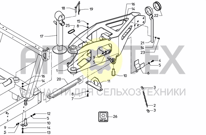 Чертеж DRAWBAR