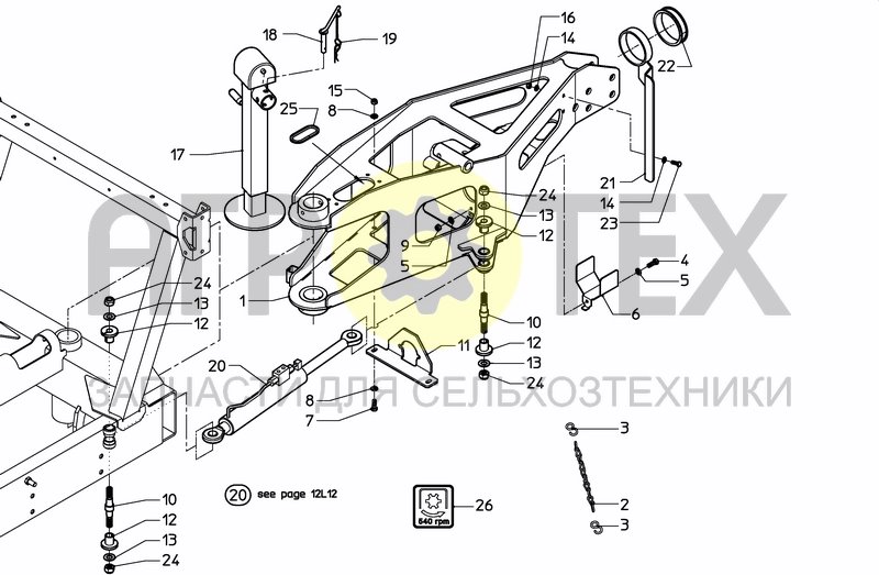 Чертеж DRAWBAR