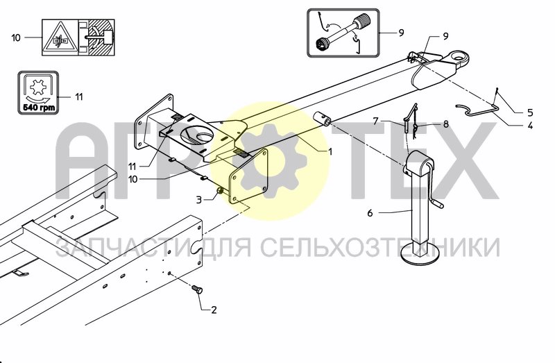 Чертеж DRAWBAR