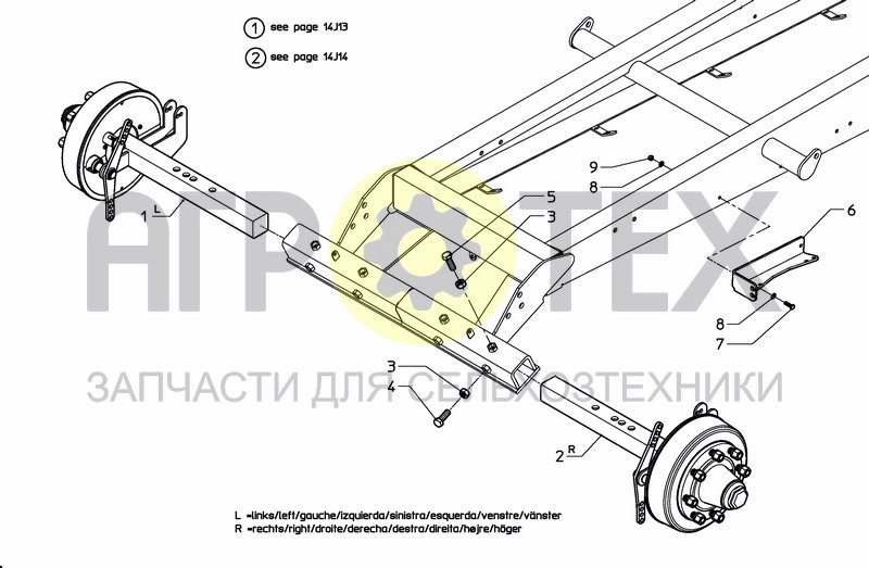 Чертеж WHEELAXLE BRAKE