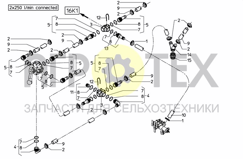 Чертеж VALVESET 250 CONNECTED PHOENIX