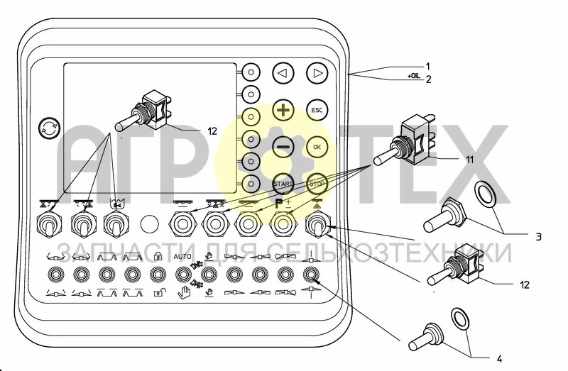 Чертеж FLOWMASTER CONTROL BOX