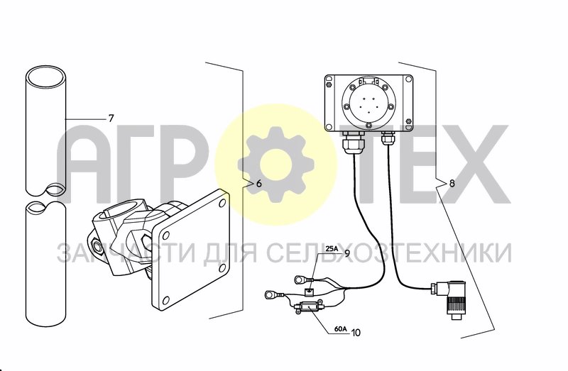 Чертеж FLOWMASTER CONTROL BOX