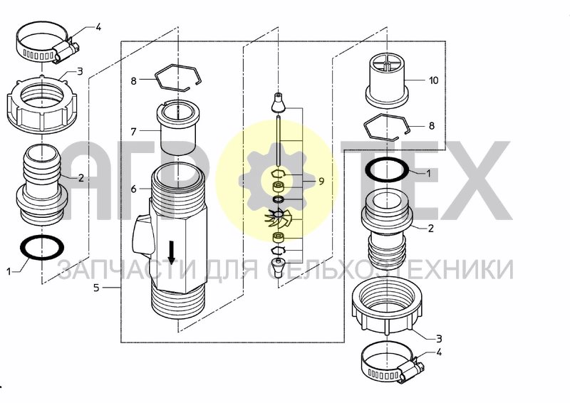 Чертеж FLOWMETER