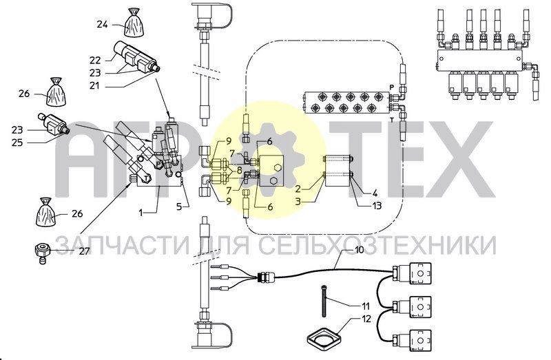 Чертеж OIL CIRCUIT NORMAL