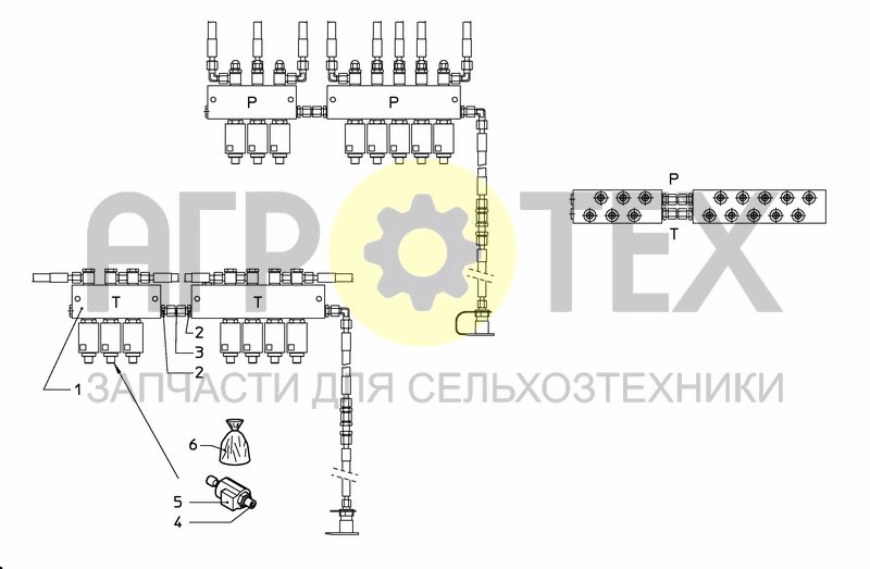 Чертеж VALVE BLOCK 3D