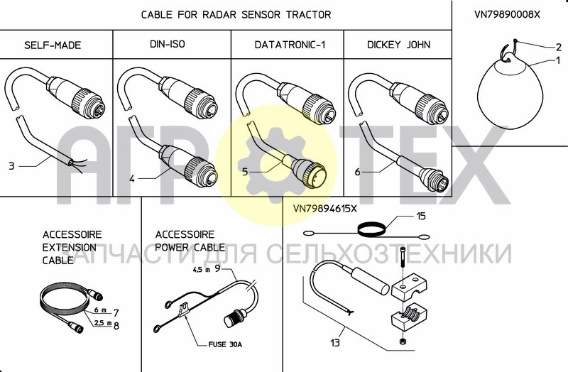 Чертеж FLOAT, CABLES-(SPEED AND INTERFACE)