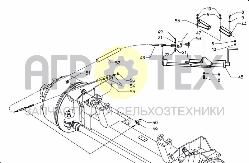 Чертеж AIR BRAKE PHOENIX B+C