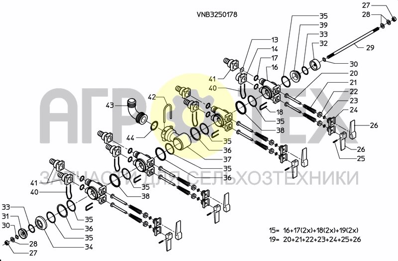 Чертеж SEMI CONTINUE SYSTEM