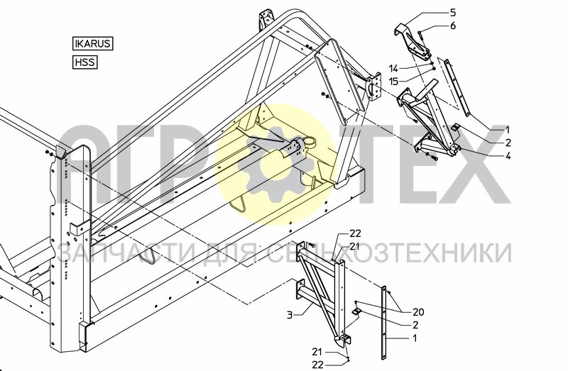 Чертеж FERTLIZER HOSES HSA/ HSS