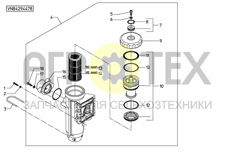 Чертеж CONTROL SYSTEM EC