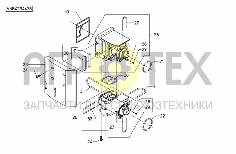 Чертеж CONTROL SYSTEM EC