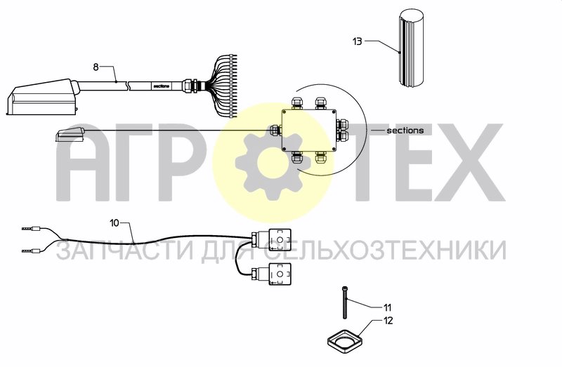 Чертеж CONTROL SYSTEM EC