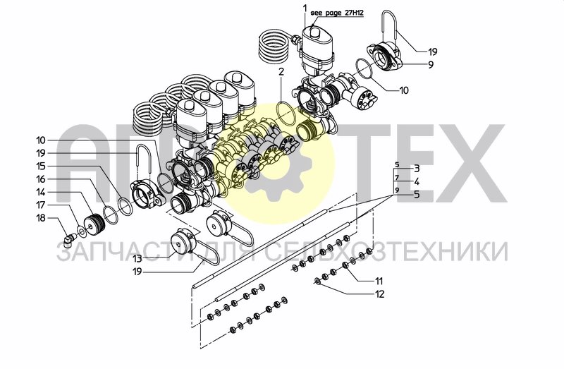 Чертеж CONTROL SYSTEM FLOWMASTER ERM 5/7/9