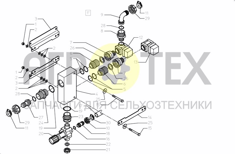 Чертеж FLOWMASTER-EVM-1