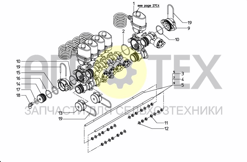 Чертеж CONTROL SYSTEM FMC-EVM 5/7/9 (+OIL)