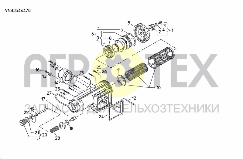 Чертеж CONTROL SYSTEM FMC-EVM 5/7/9 (+OIL)