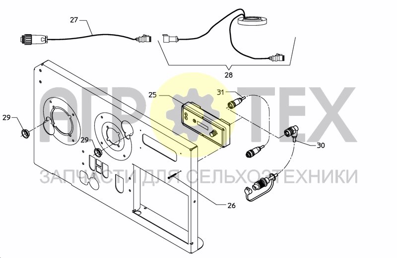 Чертеж DISPLAY+SELECTOR