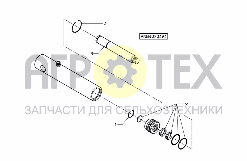 Чертеж HYDRAULIC BRAKE